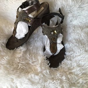 Simple Vera Vera want wedged sandals